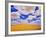 White Clouds Over Wheat Field-Darrell Gulin-Framed Photographic Print