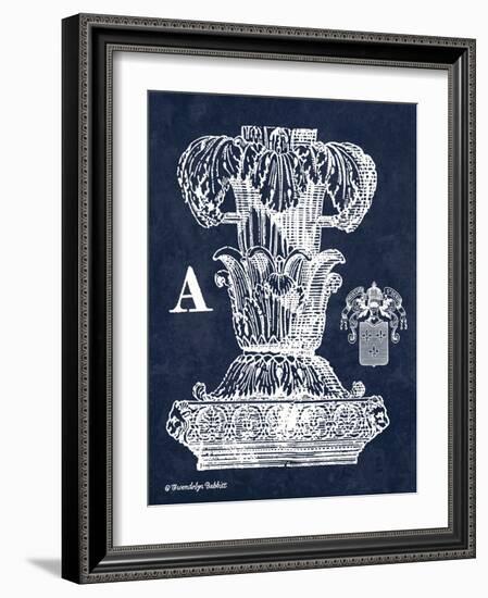 White Column A-Gwendolyn Babbitt-Framed Art Print