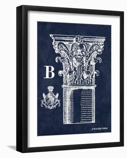 White Column B-Gwendolyn Babbitt-Framed Art Print