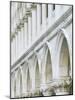 White Columns and Arches of Ducale Palace, St. Mark's Square, Venice, Veneto, Italy-Lee Frost-Mounted Photographic Print