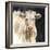 White Cow on Black-Silvia Vassileva-Framed Art Print