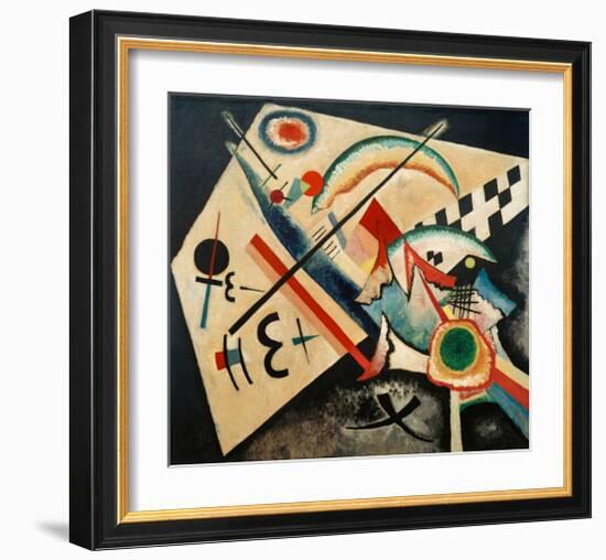 White Cross, 1922-Wassily Kandinsky-Framed Giclee Print