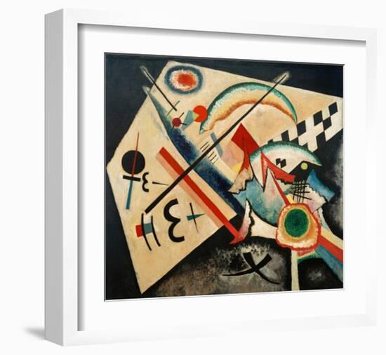 White Cross, 1922-Wassily Kandinsky-Framed Giclee Print