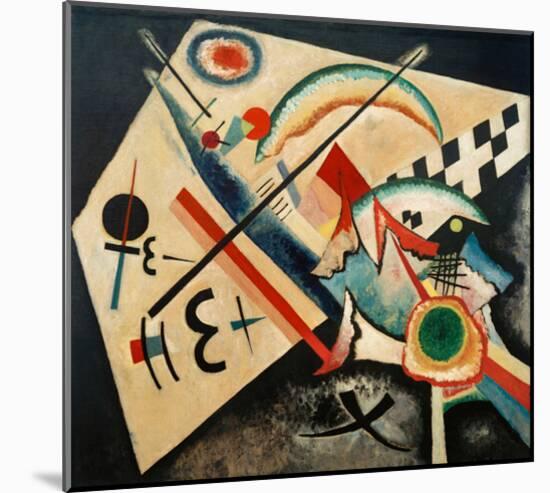 White Cross, 1922-Wassily Kandinsky-Mounted Giclee Print