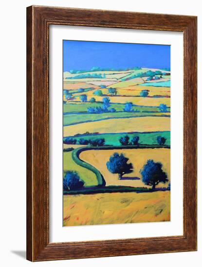 White Cross close up 1-Paul Powis-Framed Giclee Print