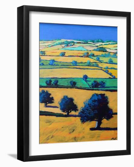 White Cross close up-Paul Powis-Framed Giclee Print