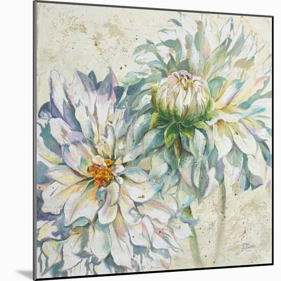 White Dahlias I-Patricia Pinto-Mounted Art Print