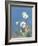 White Daisies No Butterfly-Danhui Nai-Framed Art Print