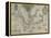 White-De Bry Map Of Virginia-John White-Framed Premier Image Canvas