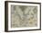 White-De Bry Map Of Virginia-John White-Framed Giclee Print