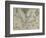 White-De Bry Map Of Virginia-John White-Framed Giclee Print