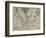 White-De Bry Map Of Virginia-John White-Framed Giclee Print