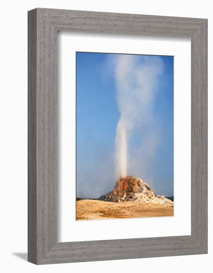 White Dome Geyser-Alan Majchrowicz-Framed Photographic Print