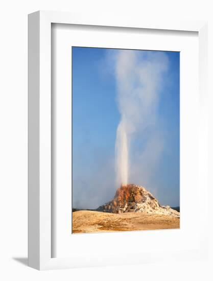 White Dome Geyser-Alan Majchrowicz-Framed Photographic Print