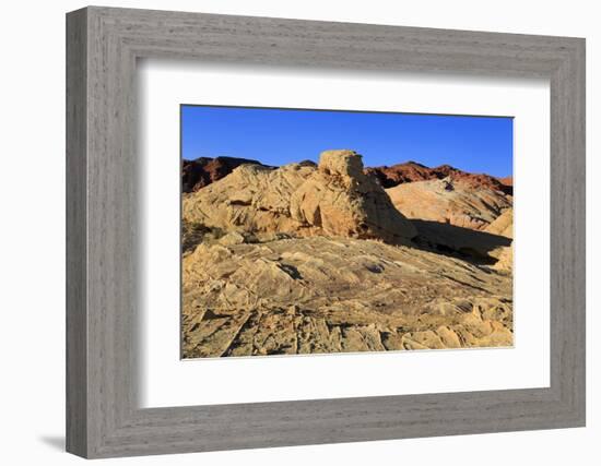 White Domes area, Valley of Fire State Park, Overton, Nevada, United States of America, North Ameri-Richard Cummins-Framed Photographic Print