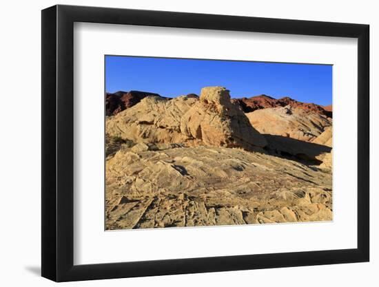 White Domes area, Valley of Fire State Park, Overton, Nevada, United States of America, North Ameri-Richard Cummins-Framed Photographic Print