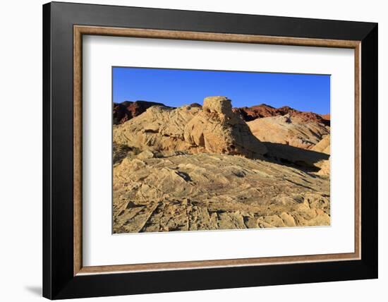 White Domes area, Valley of Fire State Park, Overton, Nevada, United States of America, North Ameri-Richard Cummins-Framed Photographic Print