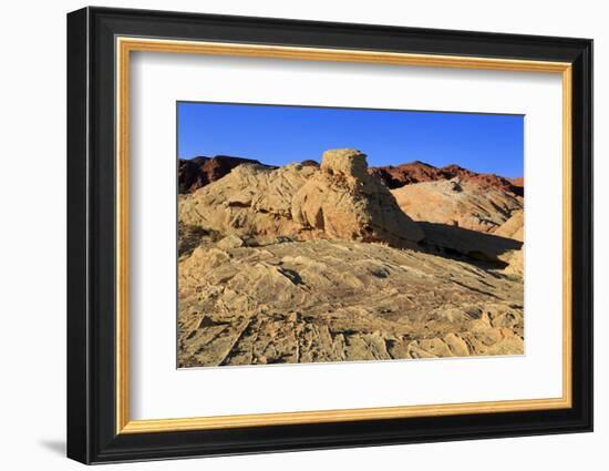 White Domes area, Valley of Fire State Park, Overton, Nevada, United States of America, North Ameri-Richard Cummins-Framed Photographic Print