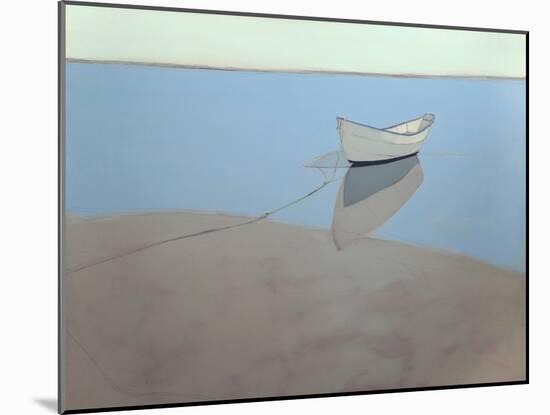 White Dory-John Rufo-Mounted Art Print