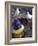 White Doves in Plaza Tiled Fountain, Sevilla, Spain-John & Lisa Merrill-Framed Photographic Print