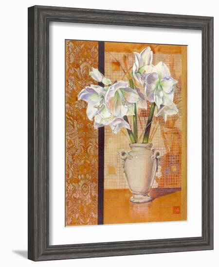 White Dream-Maya Nishiyama-Framed Art Print