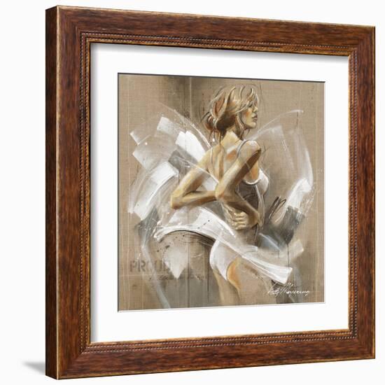 White Dress I-Kitty Meijering-Framed Giclee Print