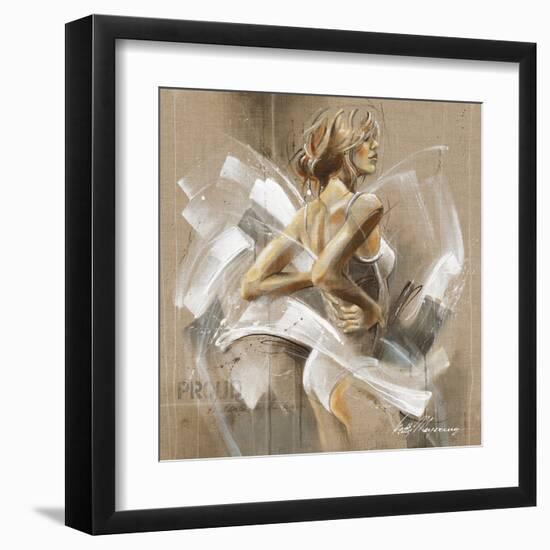 White Dress I-Kitty Meijering-Framed Giclee Print