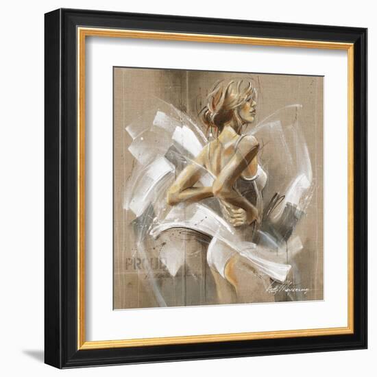 White Dress I-Kitty Meijering-Framed Giclee Print