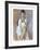 White Dress, seated-Boscoe Holder-Framed Premium Giclee Print