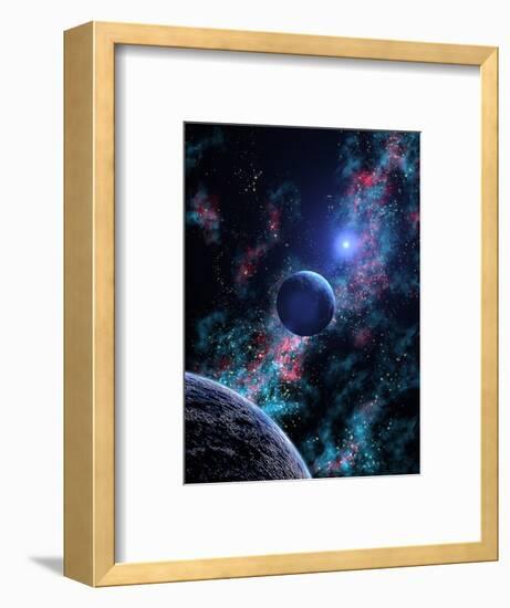 White Dwarf Planets-Julian Baum-Framed Premium Photographic Print