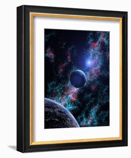 White Dwarf Planets-Julian Baum-Framed Premium Photographic Print