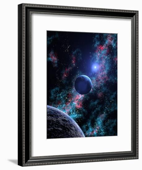 White Dwarf Planets-Julian Baum-Framed Photographic Print