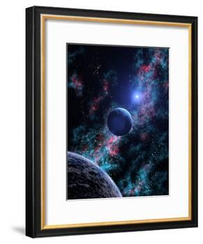 White Dwarf Planets-Julian Baum-Framed Photographic Print