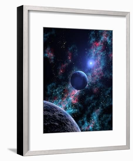 White Dwarf Planets-Julian Baum-Framed Photographic Print