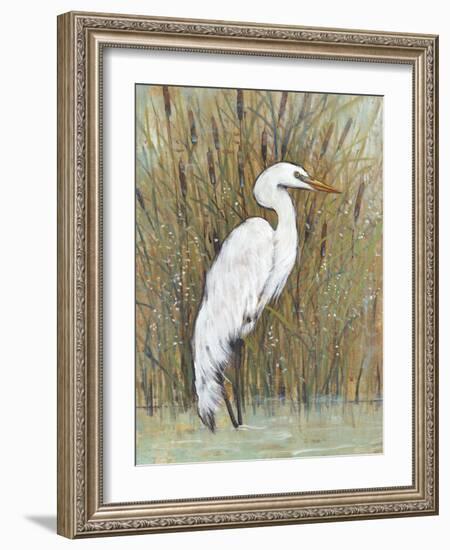 White Egret II-Tim OToole-Framed Premium Giclee Print