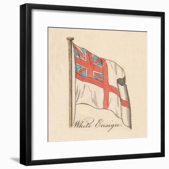 'White Ensign', 1838-Unknown-Framed Giclee Print