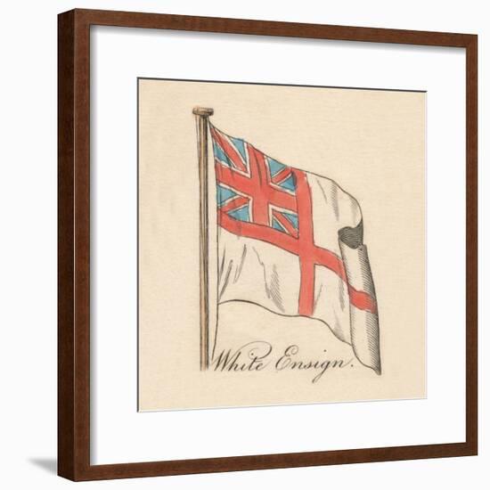 'White Ensign', 1838-Unknown-Framed Giclee Print