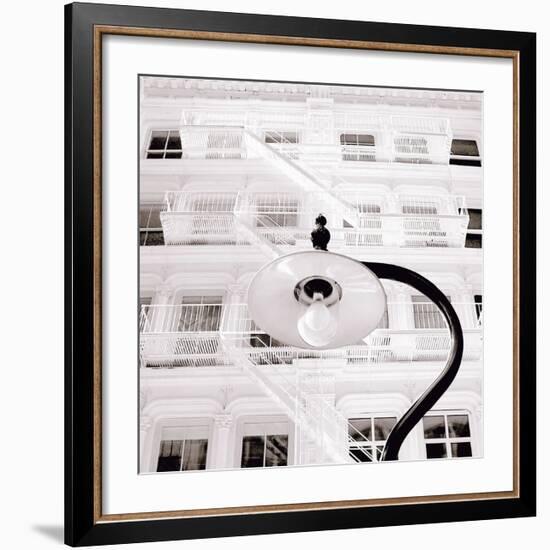 White Facade-Erin Clark-Framed Art Print