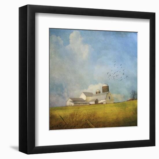 White Farm-Dawne Polis-Framed Giclee Print