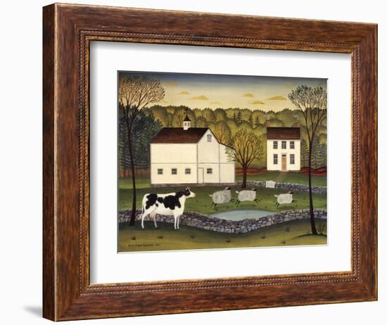 White Farm-Diane Ulmer Pedersen-Framed Art Print