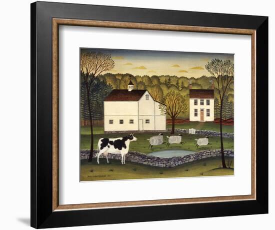 White Farm-Diane Ulmer Pedersen-Framed Art Print