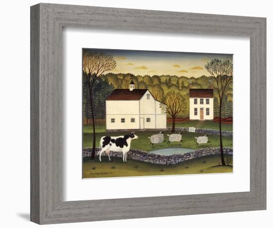 White Farm-Diane Ulmer Pedersen-Framed Art Print