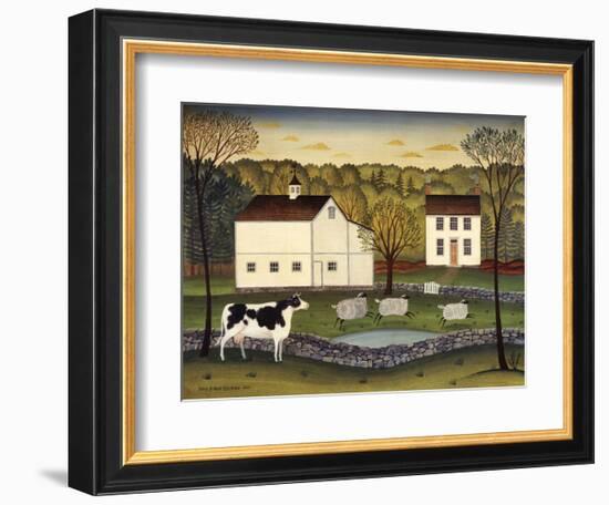 White Farm-Diane Ulmer Pedersen-Framed Art Print