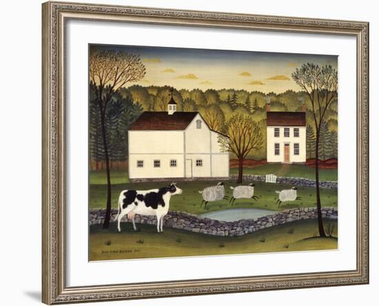 White Farm-Diane Ulmer Pedersen-Framed Art Print