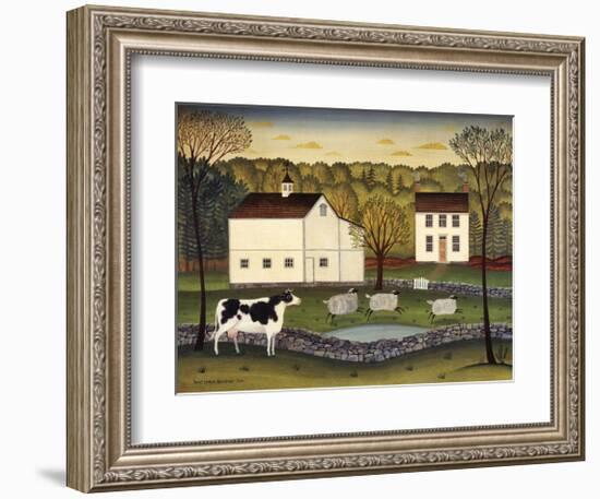 White Farm-Diane Ulmer Pedersen-Framed Giclee Print