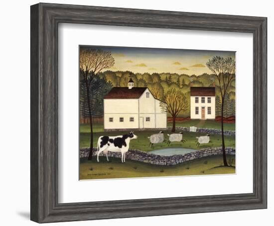 White Farm-Diane Ulmer Pedersen-Framed Giclee Print