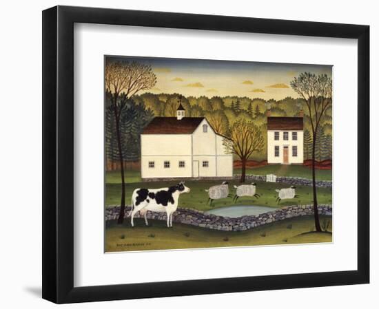 White Farm-Diane Ulmer Pedersen-Framed Giclee Print