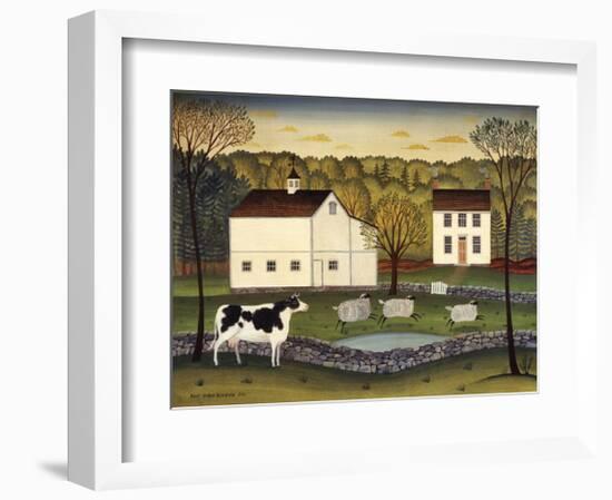 White Farm-Diane Ulmer Pedersen-Framed Giclee Print