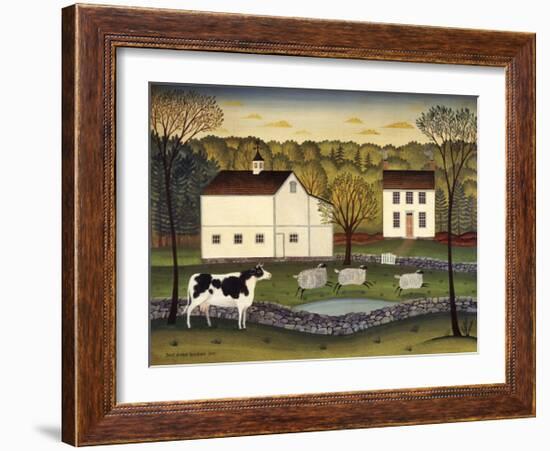White Farm-Diane Ulmer Pedersen-Framed Giclee Print