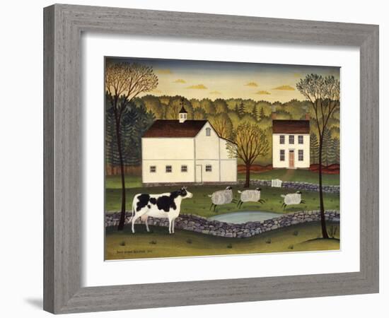 White Farm-Diane Ulmer Pedersen-Framed Giclee Print